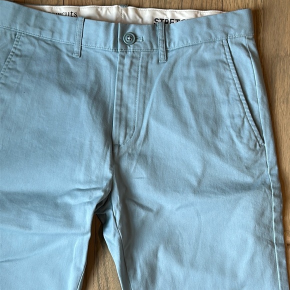 Boys JCrew Chinos in slim fit with stretch, size 14 in Light Blue - Picture 3 of 5